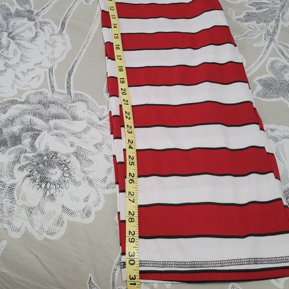 Eddie Bauer Holiday Red & White Striped 100% Cotton Sleep Set Size Medium NWT - Picture 9 of 10